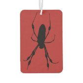 巨大スパイダーオルブウィーバーブラックレッド カーエアーフレッシュナー (裏面)