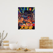 巨大スパイダー侵略1975 日本の ポスター (キッチン)