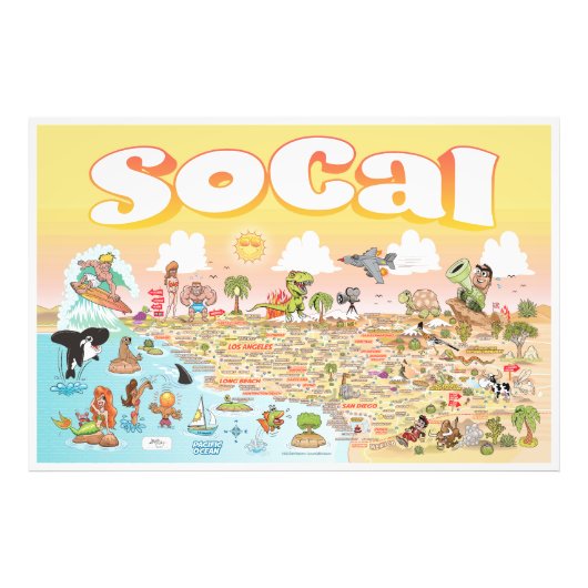 巨大ソカルサンセット フォトプリント            (正面)