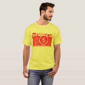 巨大ソ連ロシアのカメラ – 赤 Tシャツ (正面フル)