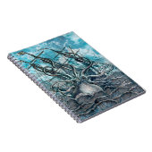 巨大タコブルーシーモンスターセーリングボート ノートブック (右側)