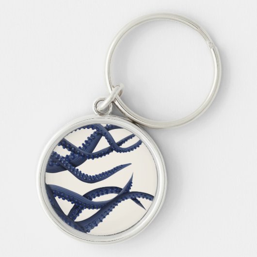 巨大タコ触手 キーホルダー (正面)