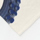 巨大タコ触手 フリースブランケット (角)