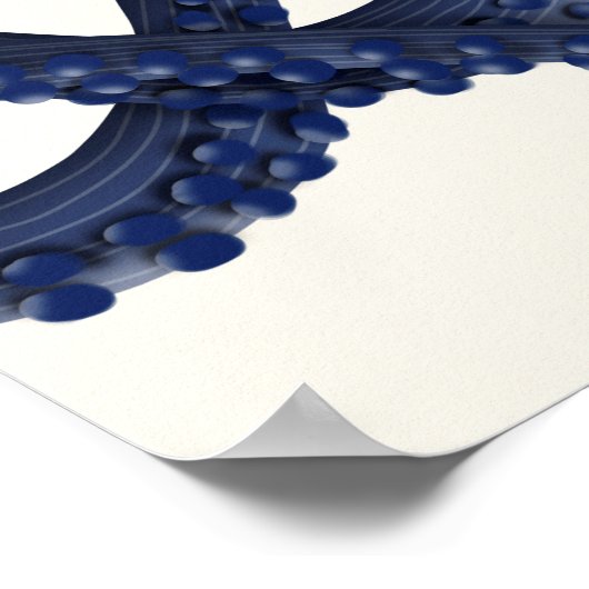 巨大タコ触手 ポスター (角)