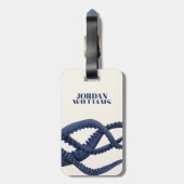 巨大タコ触手 ラゲッジタグ (裏面縦)