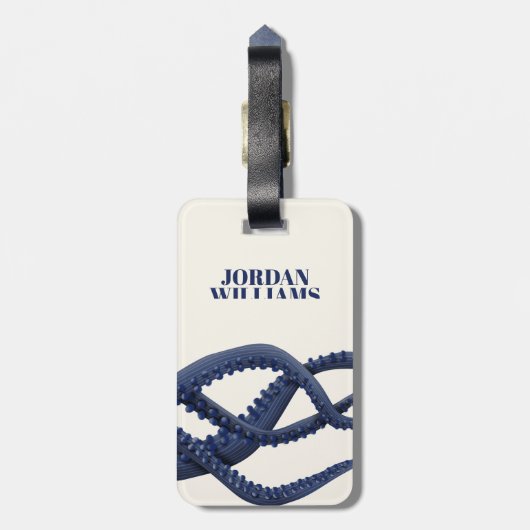 巨大タコ触手 ラゲッジタグ (裏面縦)