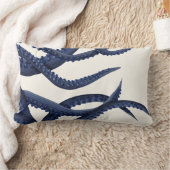 巨大タコ触手 ランバークッション (ブランケット)