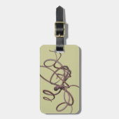 巨大タコ ラゲッジタグ (正面縦)