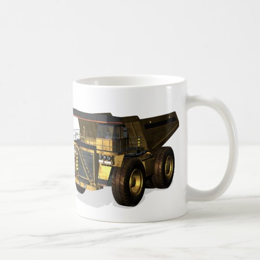 巨大ダンプトラック コーヒーマグカップ (右)