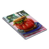 巨大トマト付きBLT ノートブック (右側)