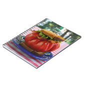 巨大トマト付きBLT ノートブック (左側)