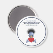 巨大ハートJust For You Valentine's Day マグネット (正面/裏面)