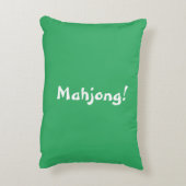 巨大パーソナライズされた麻雀タイル |キャラクター3 | 三萬 アクセントクッション (裏面(縦))