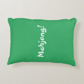 巨大パーソナライズされた麻雀タイル |キャラクター5 | 五萬 アクセントクッション (裏面)