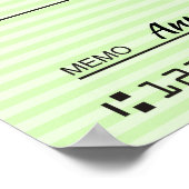 巨大フェイク発表チェック慈善賞金賞 ポスター (角)