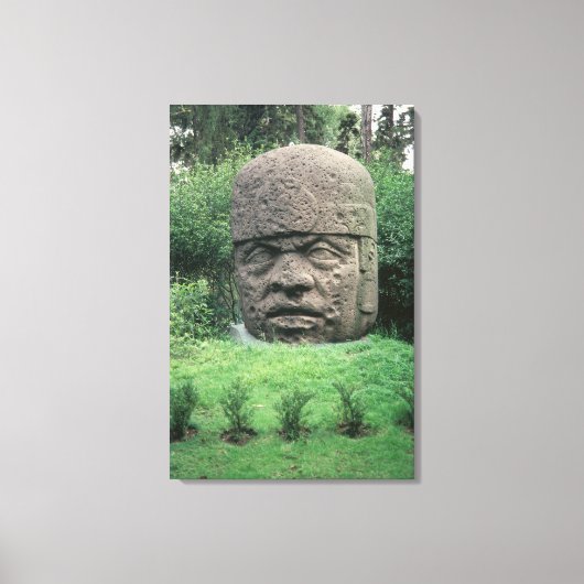 巨大ヘッド キャンバスプリント (正面)