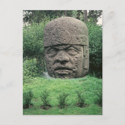 巨大ヘッド ポストカード (正面)