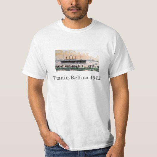 巨大ベルファスト1912年 Tシャツ (正面)