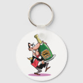 巨大ボトルオブシャンパンキーチェーン キーホルダー (裏面)