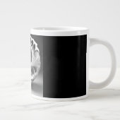 巨大マグカップ、20oz、(コーラルシェル-2) ジャンボコーヒーマグカップ (右)