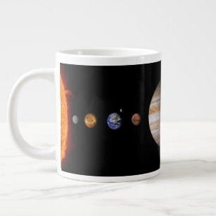 巨大マグ太陽の系カスタムの惑星 ジャンボコーヒーマグカップ