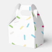 巨大モダン散水誕生日パーティー フェイバーボックス (裏面サイド)