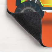 巨大モンスタートラックスピードウェイ愛好家デザイン マウスパッド (コーナー)