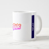 巨大リラックスコーヒーマグ ジャンボコーヒーマグカップ (正面右)