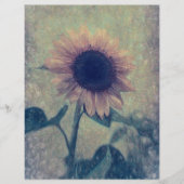 巨大ヴィンテージひまわり黄緑のテクスチャ (正面)