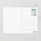 巨大動植物の谷に ポストカード (裏面)