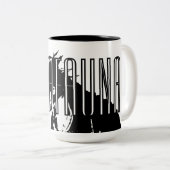 巨大動物相マグ#2 ツートーンマグカップ (正面右)