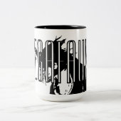 巨大動物相マグ#2 ツートーンマグカップ (中央)