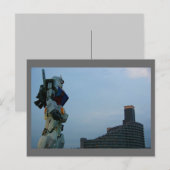 巨大日本のロボット像 ポストカード (正面/裏面)