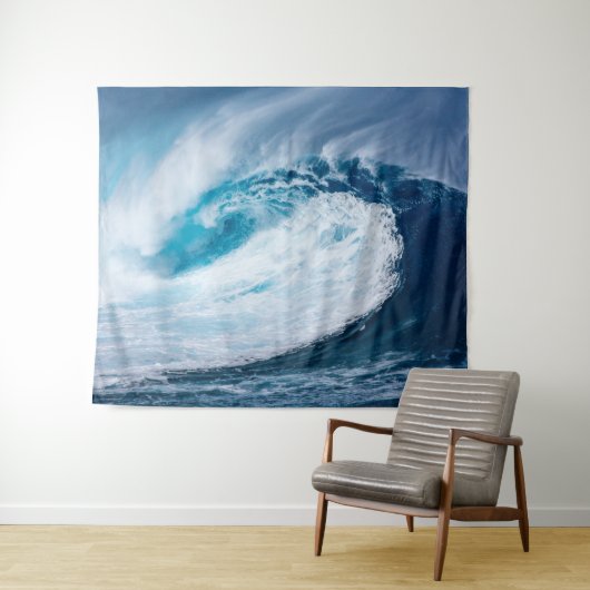 巨大素晴らしサーフィン波 タペストリー (インサイチュ(横))
