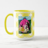 巨大絵画卵コーヒーマグ マグカップ (左)