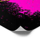 "巨大"平和ラブホープ絵を描(ばちゃばちゃ)跳ねる ポスター (角)