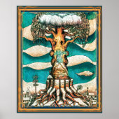 巨木と雪 ポスター (正面)