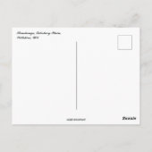 巨石ストーンヘンジ記念碑ウィルトシャーイングランド ポストカード (裏面)