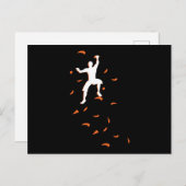 巨石大きい石スポーツ登山ウォール ポストカード (正面/裏面)