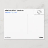 巨細胞腫瘍葉書 ポストカード (裏面)