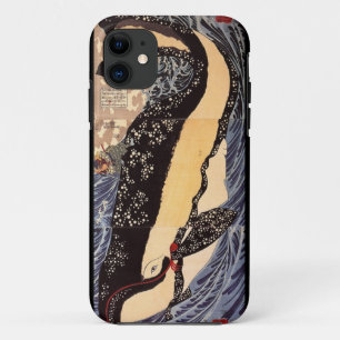 巨鯨、国芳の大きいクジラ、Kuniyoshi、Ukiyo-e iPhone 11 ケース
