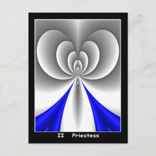 巫女タロットカード ポストカード (正面)