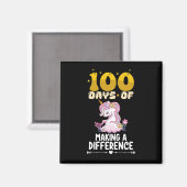 差し出そうユニコーン スクール 100日間 マグネット (正面/裏面)