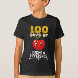 差し出そう、未来へ。りんご 100日 Tシャツ