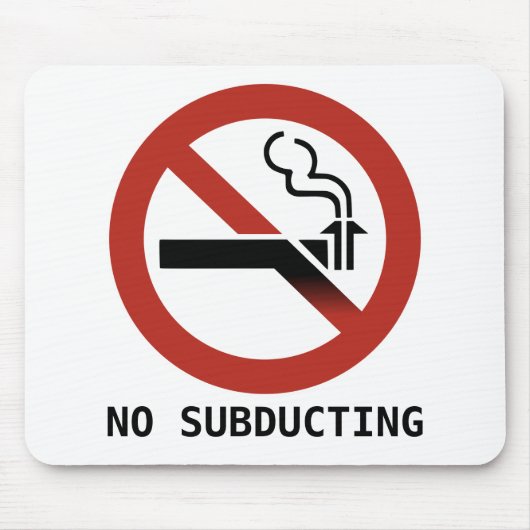 差し引きロゴのマウスパッド マウスパッド (正面)