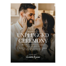 差し込み外し式の写真結婚のウェルカムサイン