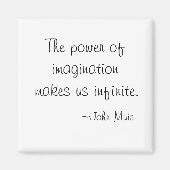 差し込み引用文磁石はことわざの贈り物を奨励する マグネット (正面)