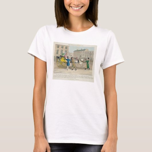 差し迫った招待状は「ファッショナブル・ボア」から Tシャツ (正面)
