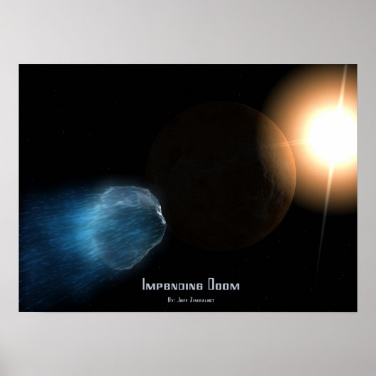 差し迫った運命 ポスター (正面)