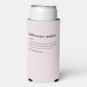 差をつける人への感謝の気持ちを伝えるギフト スリム缶クーラー (Seltzer正面)
